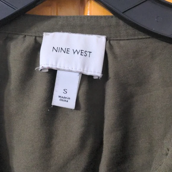 Nine West Olive Bomber Jacket - Picture 4 of 6